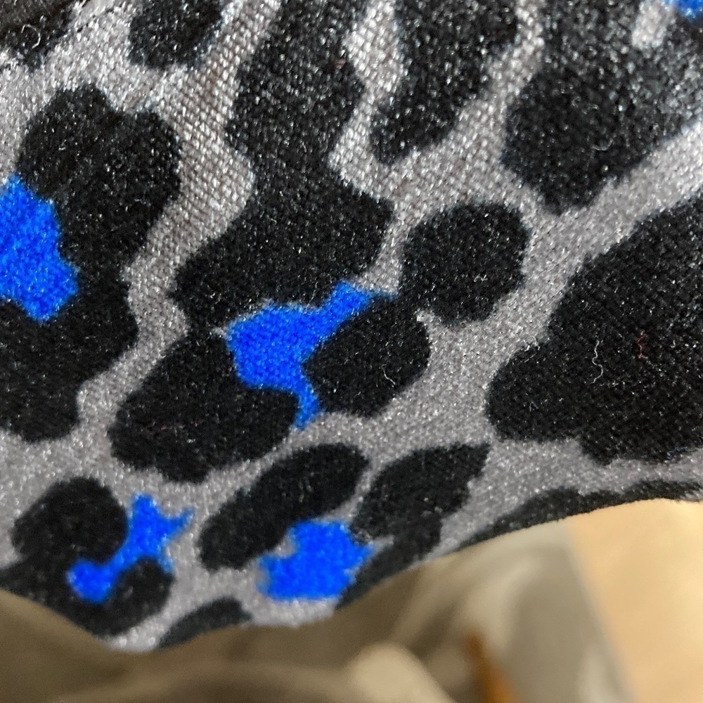 GEORGE XS animal print velvet dress - Picture 3 of 3